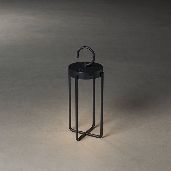 Lanterna USB Manorola Alluminio - Nero