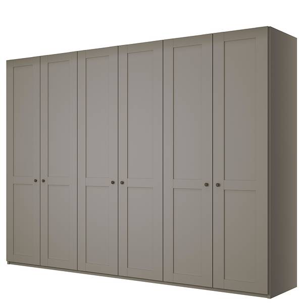 Draaideurkast Marlow taupe - Breedte: 295 cm - zonder spiegeldeur(en)