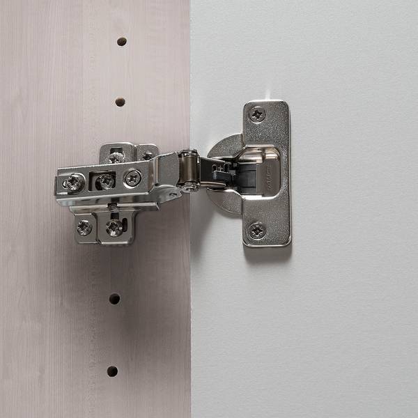 Draaideurkast Marlow met lades grafietkleurig - Breedte: 99 cm - met spiegeldeur(en)