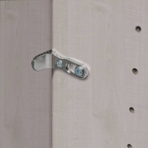 Draaideurkast Marlow met lades grafietkleurig - Breedte: 99 cm - met spiegeldeur(en)