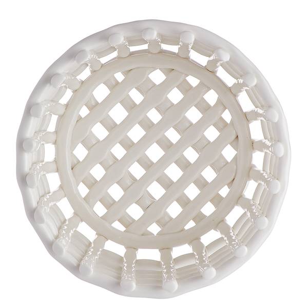 Panier CRAFT Faïence - Blanc - Diamètre : 16 cm