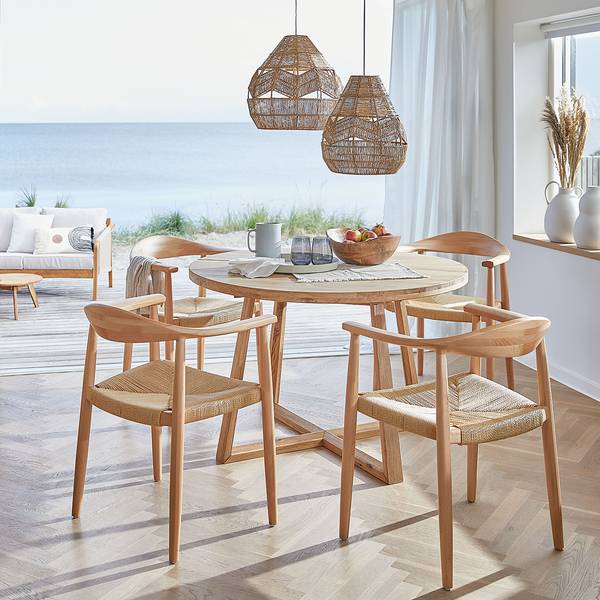 Lampenschirm SOUTH HAMPTONS Jute - Durchmesser: 36 cm