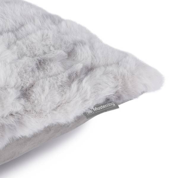 Taie d’oreiller Furry Polyester - Gris