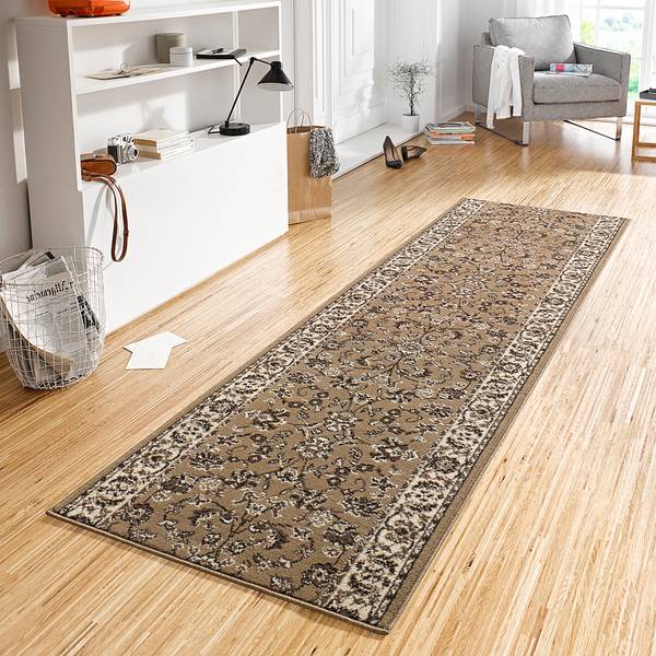 Läufer Vintage Polypropylen / Jute - Taupe - 80 x 200 cm