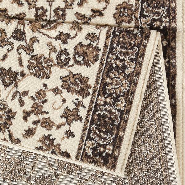 Läufer Vintage Polypropylen / Jute - Creme - 80 x 200 cm