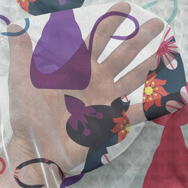 Schlaufenschal Kätzchen 2er-Set Polyester - Multicolor - Höhe: 180 cm