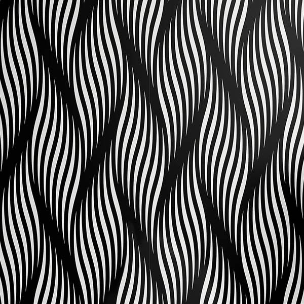 Tapete Stripe PVC - Grau / Weiß - Höhe: 180 cm