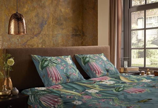 Microvezel beddengoed Mista microvezel - mintgroen - 200 x 200/220 cm + 2 kussens 70 x 60 cm