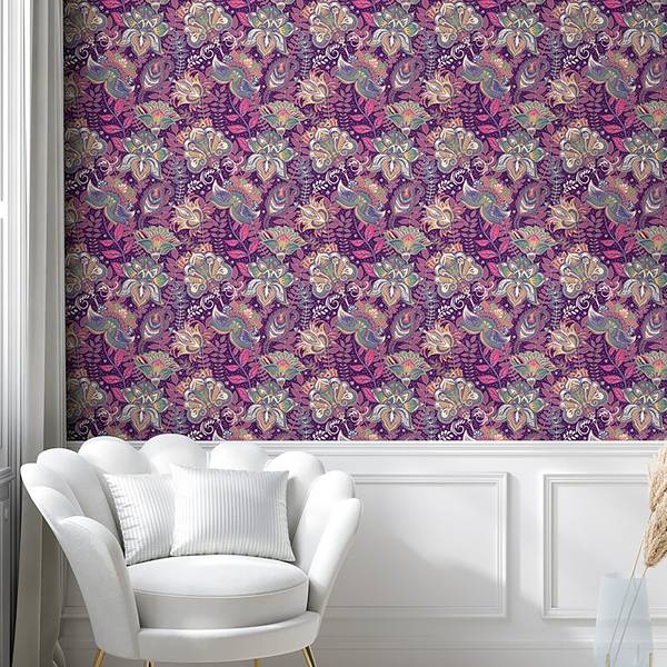 Carta da parati Floral Altezza: 90 cm