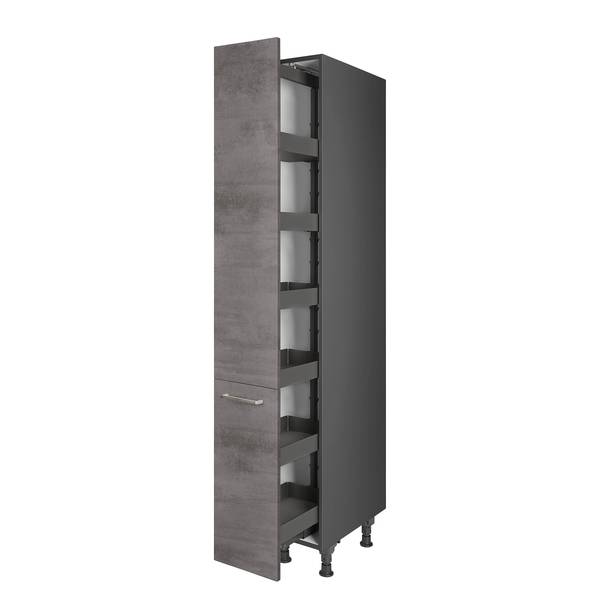Apothekerschrank Riva Schiefergrau