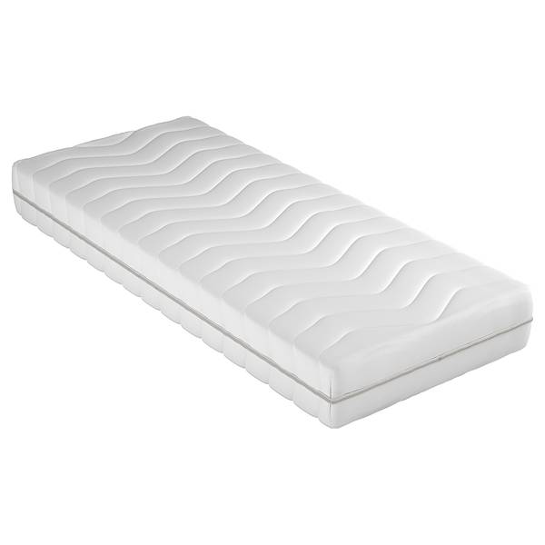 Polsterbett KINX Bouclé Stoff Abby: Anthrazit - 220 x 200cm - H2 / H3 - 1 Bettkasten - 150 cm