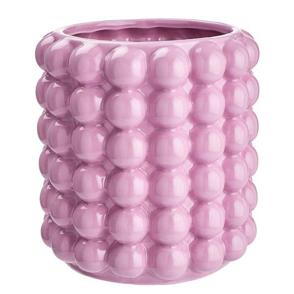 Vaso da fiori BUBBLE Ø11,5 cm, rosa Grès - Rosa - Rosa