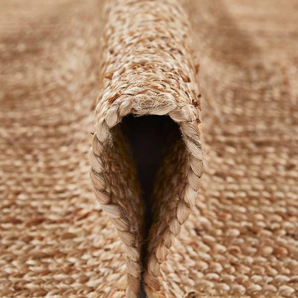 Teppich Salo Jute / Baumwolle - Natur