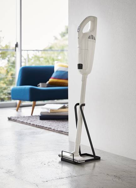 Support d’aspirateur Tower Acier - Noir