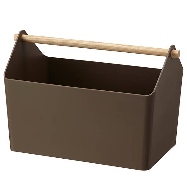 Aufbewahrungsbox Favori Esche Teilmassiv / Kunststoff - Schwarz