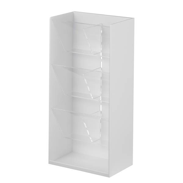 Make-up-organizer Tower kunststof - wit