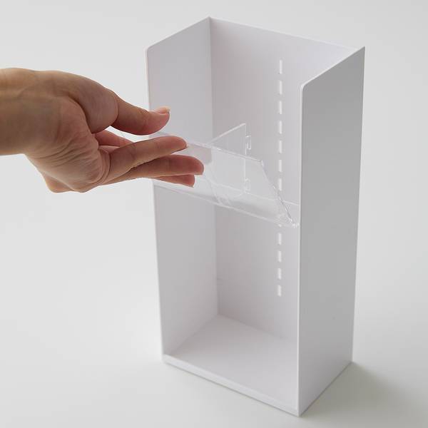 Make-up-organizer Tower kunststof - wit