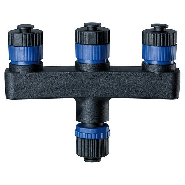 Ripartitore Plug & Shine Materiale plastico - Nero