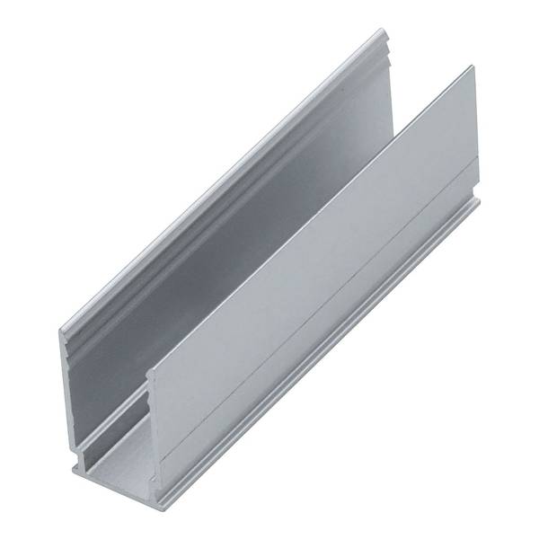 6 clip per strisce luminose Neon Stripe Alluminio - Argento