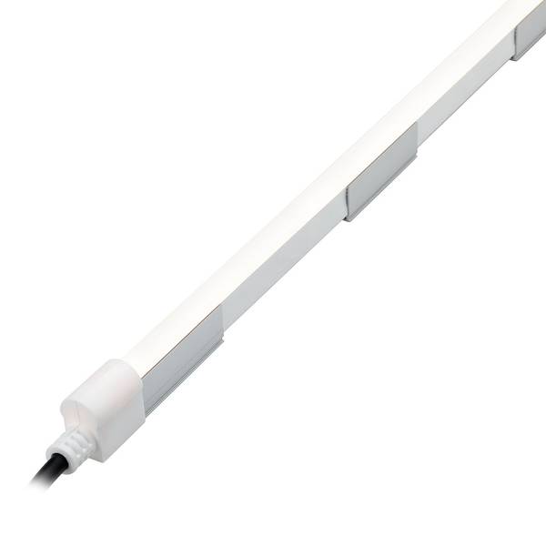 6 clip per strisce luminose Neon Stripe Alluminio - Argento