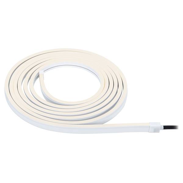Strisce LED Plug & Shine Smooth Materiale plastico - Bianco - Larghezza: 500 cm