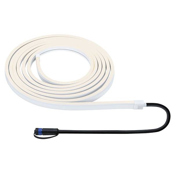 Strisce LED Plug & Shine Smooth Materiale plastico - Bianco - Larghezza: 500 cm