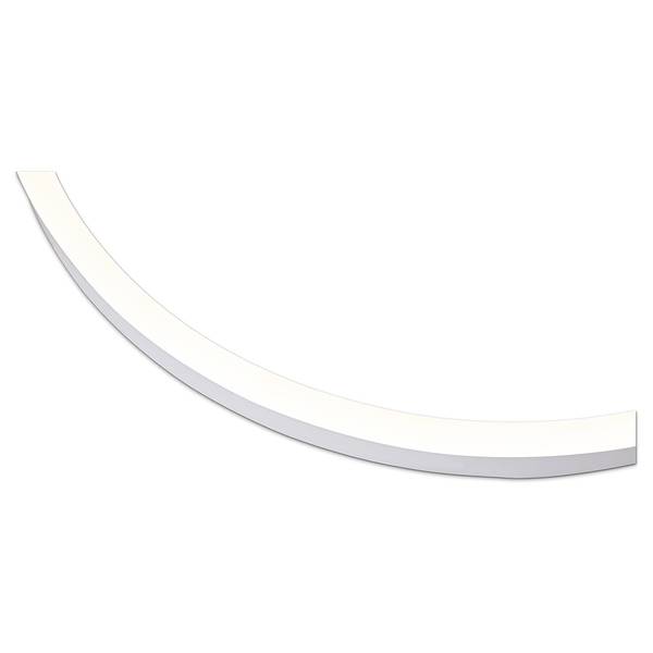 Strisce LED Plug & Shine Smooth Materiale plastico - Bianco - Larghezza: 500 cm