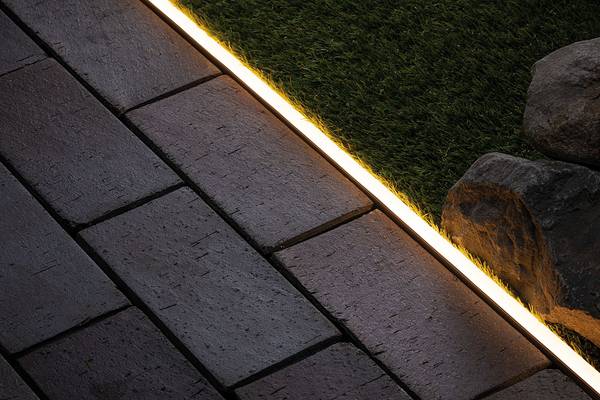 Strisce LED Plug & Shine Smooth Materiale plastico - Bianco - Larghezza: 500 cm