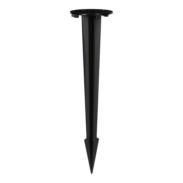 Erdspieß Poller Aluminium - Grau
