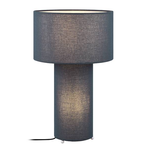 Tischleuchte Bale Webstoff - 2-flammig - Blau