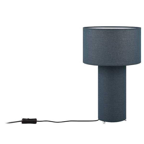 Tischleuchte Bale Webstoff - 2-flammig - Blau