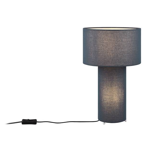 Tischleuchte Bale Webstoff - 2-flammig - Blau