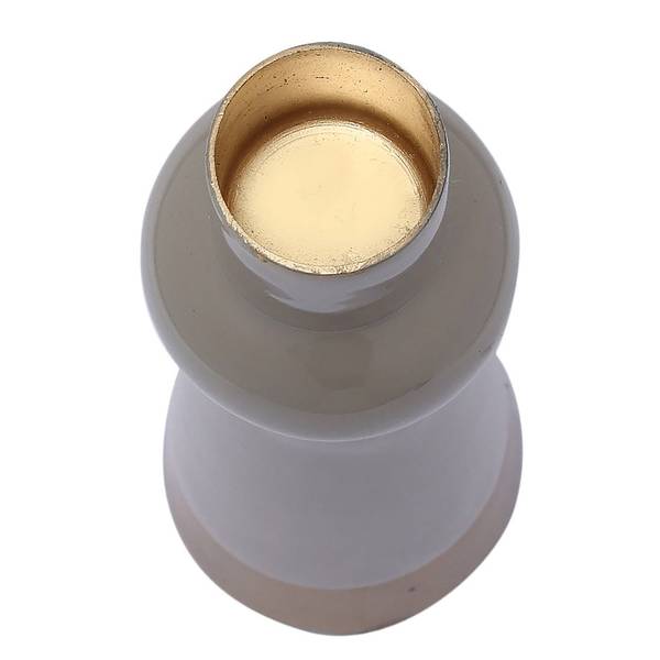 Kerzenhalter Art Deco Typ B Eisen - Taupe