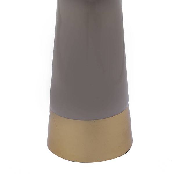 Kerzenhalter Art Deco Typ B Eisen - Taupe