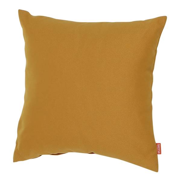 Sierkussen Prime katoen 45 x 45 cm - geel - Hoogte: 15 cm