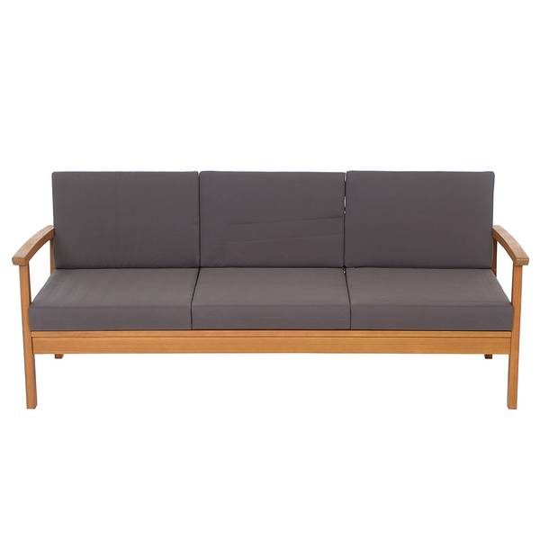 Loungeset Tavira 4-teilig Akazie / Polyester