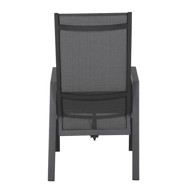 Tuinfauteuil Savona Move aluminium - antracietkleurig