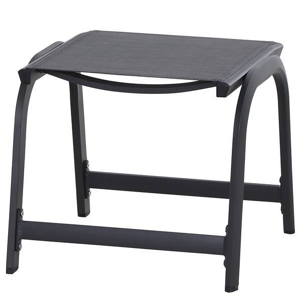 Hocker Tesoro Aluminium - Anthrazit