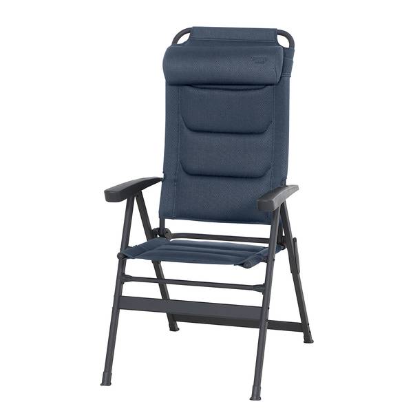 Camping-fauteuil Premium Plus aluminium - donkerblauw
