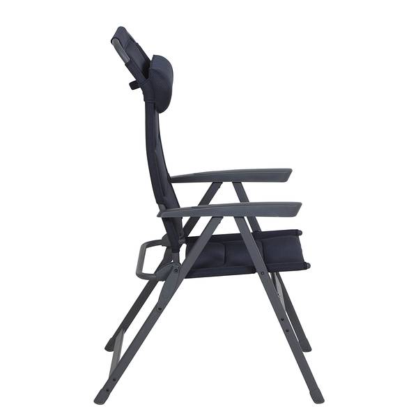 Camping-fauteuil Premium Plus aluminium - donkerblauw