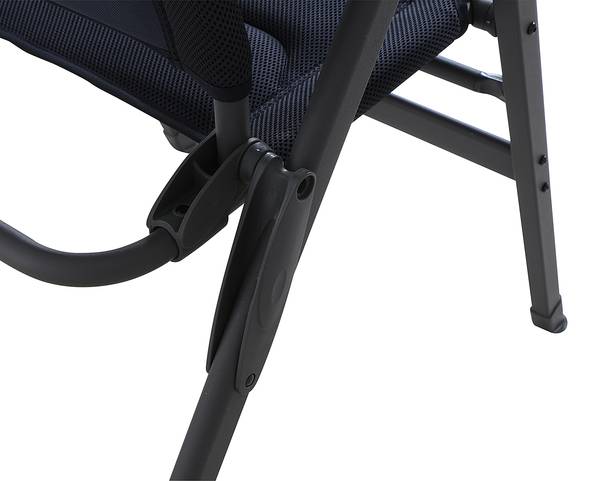 Camping-fauteuil Premium Plus aluminium - donkerblauw