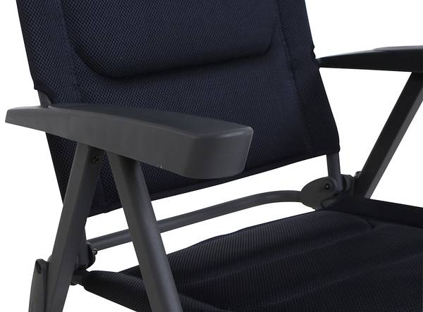 Camping-fauteuil Premium Plus aluminium - donkerblauw