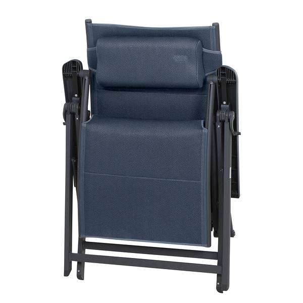 Campingstuhl Relax Premium Aluminium - Dunkelblau