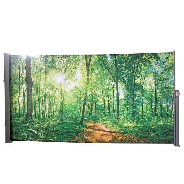 Sichtschutz Waldlichtung Aluminium / PVC - Mehrfarbig