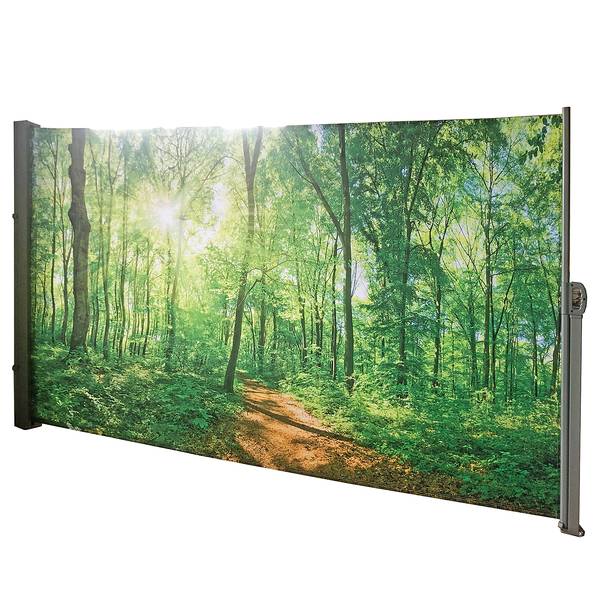 Sichtschutz Waldlichtung Aluminium / PVC - Mehrfarbig