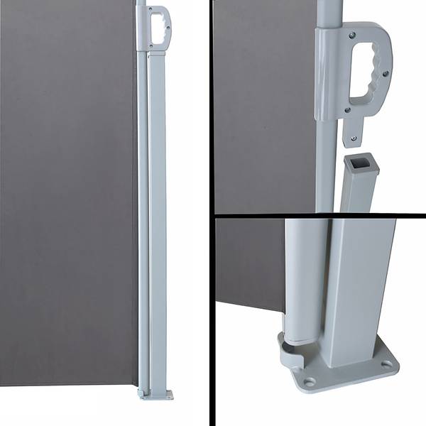 Sichtschutz Waldlichtung Aluminium / PVC - Mehrfarbig