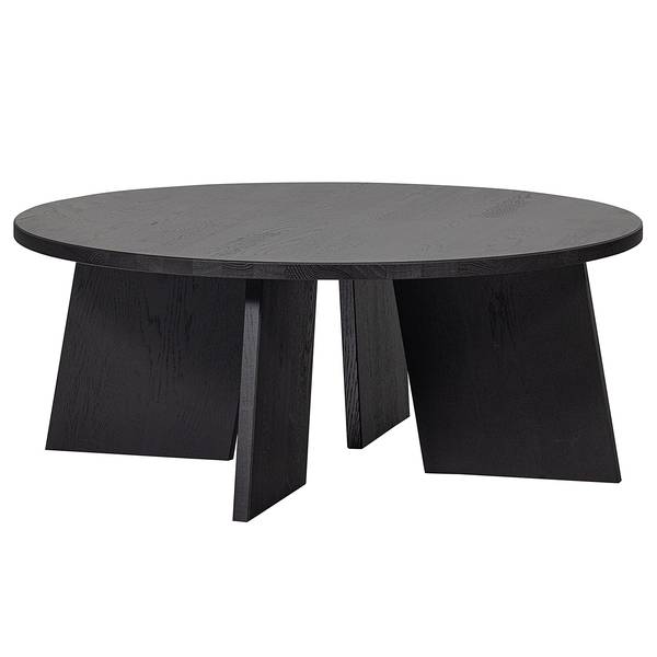 Couchtisch Fries Eiche Massiv - Schwarz