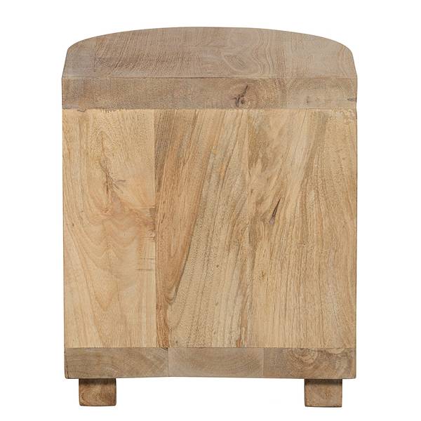 Beistelltisch Darren Mangoholz Massiv - Braun