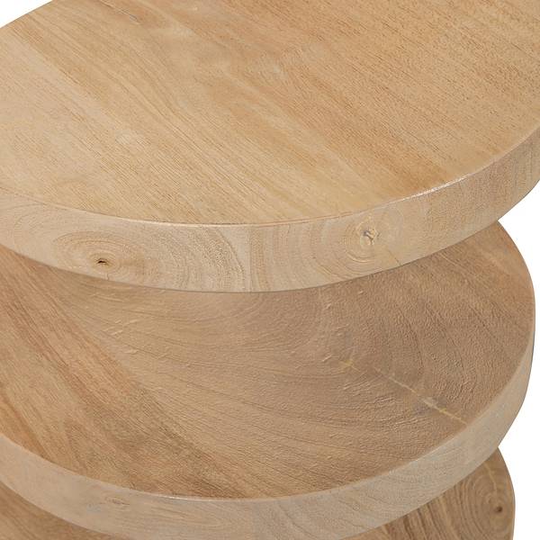 Beistelltisch Darren Mangoholz Massiv - Braun