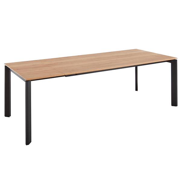 Esstisch London Eiche Sierra Dekor - Breite: 200 cm - Mit Kopfauszug & Einlegeplatte(n)